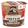 Quaker Maple & Brown Sugar Protein Instant Oatmeal