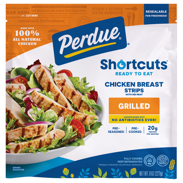 Perdue Short Cuts Grilled Carved Chicken Strips Fresh