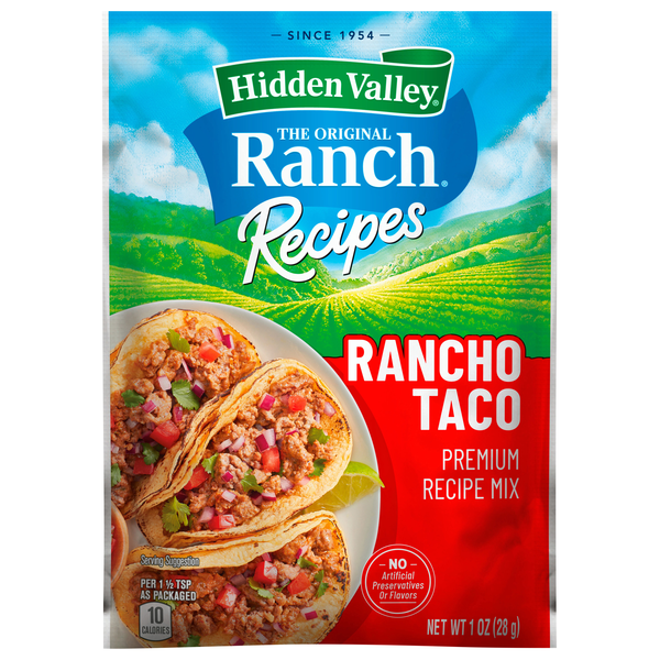 Hidden Valley Rancho Taco Seasoning Mix Packet