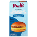 Rudi's Gluten Free Egg & Cheese Frittata w/Sausage Breakfast Sandwich 2 ct