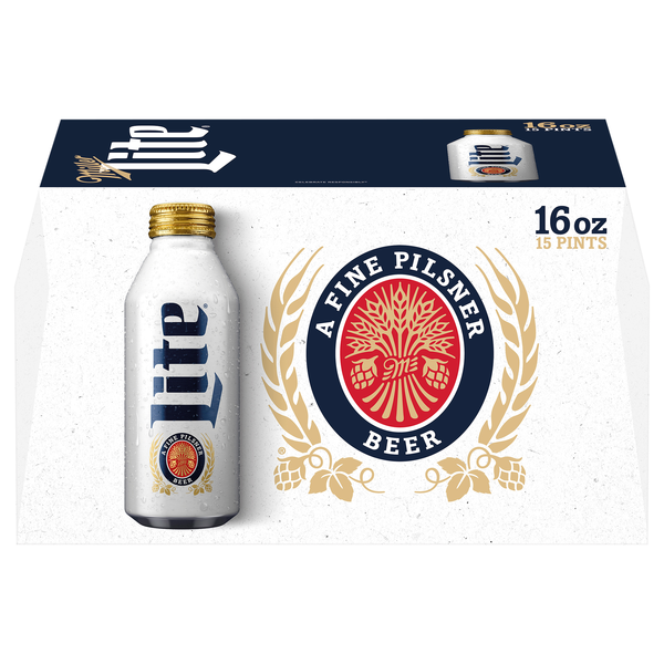 Miller Lite Pilsner Beer - 15 pk