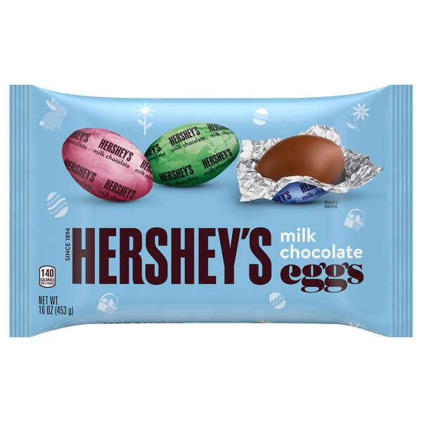 Hershey's Milk Chocolate Easter Candy Eggs