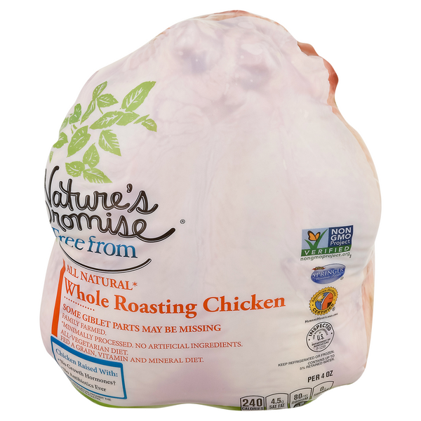 Nature's Promise Natural Whole Roasting Chicken Fresh