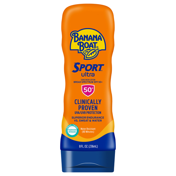 Banana Boat Sport Ultra Sunscreen Lotion Water Resistant SPF 50