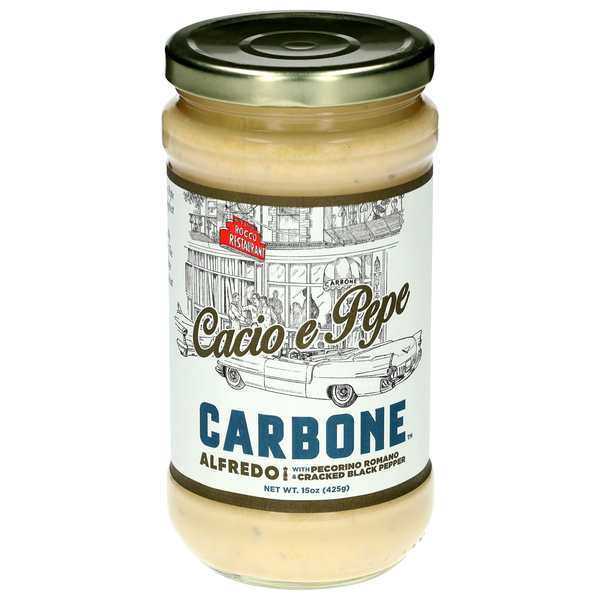 Carbone Cacio e Pepe Alfredo Pasta Sauce