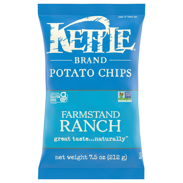Kettle Brand Gluten Free Farmstand Ranch Potato Chips