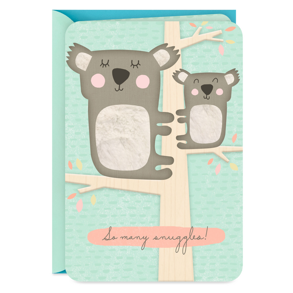 Hallmark Baby Shower Greeting Card (Koalas So Many Snuggles)
