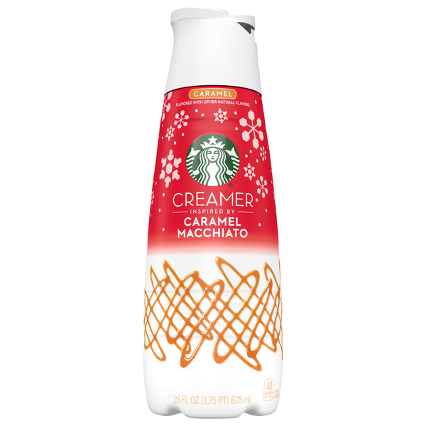 Save on Starbucks Flavored Coffee Creamer Caramel Macchiato Order