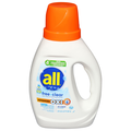 all Advanced OXI Free & Clear Liquid Laundry Detergent