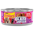 Friskies Glaz'd & Infuz'd Crab with Garden Veggies Wet Cat Food