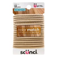 Scunci No Damage Hair Bands Blonde