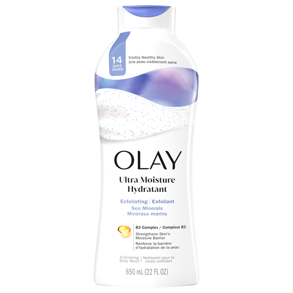 Olay Exfoliating Moisture Sea Salt Nourishing Body Wash