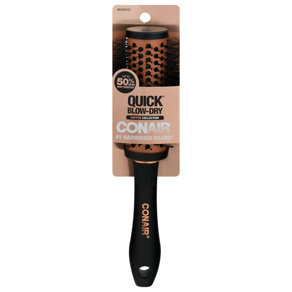 Conair Quick Blow-Dry Copper Collection Brush