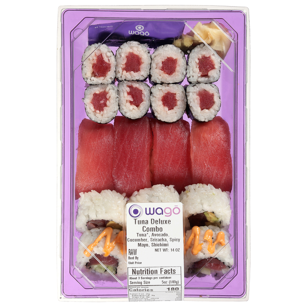 WAGO Tuna Deluxe Combo Roll (Avail. 11am - 7pm)