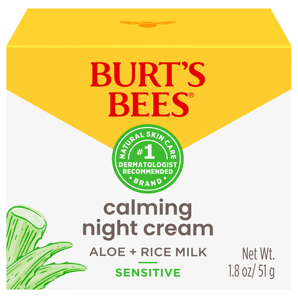 Burt's Bees Sensitive Calming Night Cream Sensitive