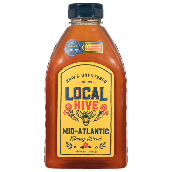 Local Hive Raw & Unfiltered Mid-Atlantic Honey Blend