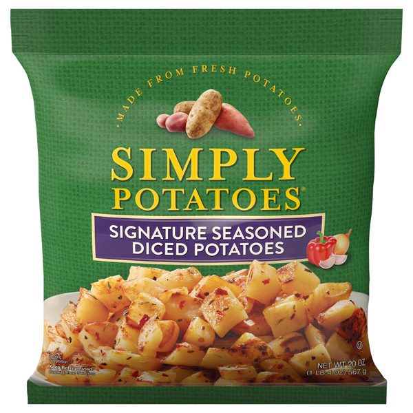 Simply Potatoes Signature Seasoned Diced Potatoes Refrigerated