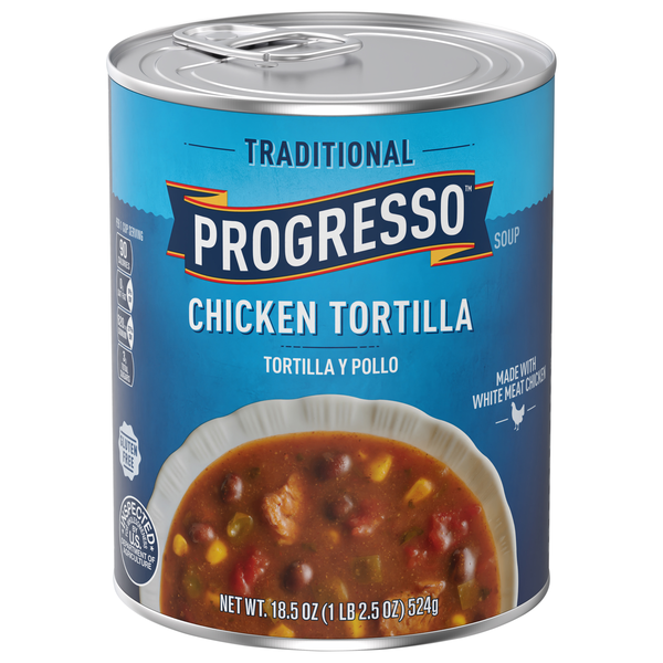 Progresso Traditional Gluten Free Chicken Tortilla Soup