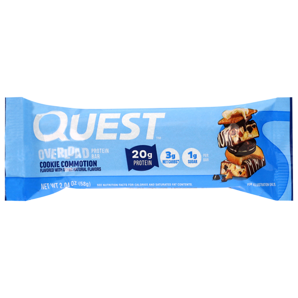 Quest Overload Cookie Commotion 20g Protein Bar