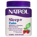 Natrol Strawberry Flavor Sleep + Calm Gummies