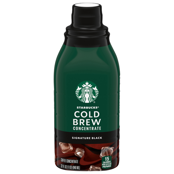 Starbucks Signature Black Cold Brew Coffee Concentrate