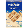 Triscuit Minis Vegan Original with Sea Salt Whole Grain Wheat Crackers