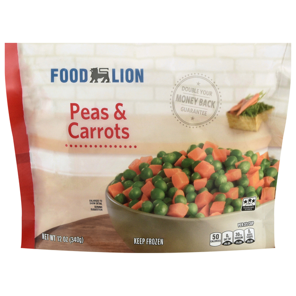 Food Lion Peas & Carrots Frozen