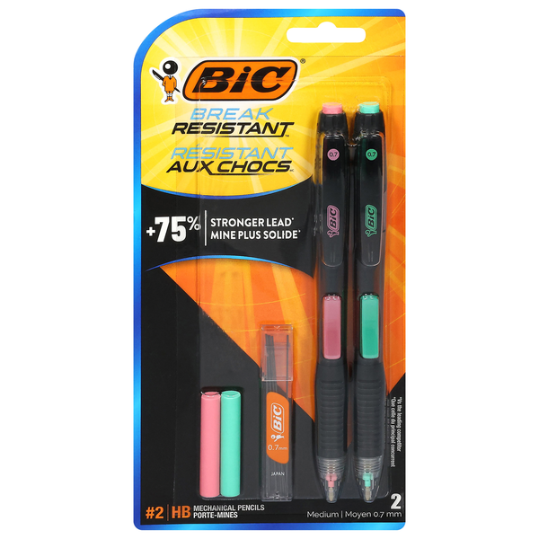 Save on BIC Break Resistant Mechanical Pencils Order Online
