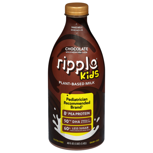 ripple kids Plant-Based Dairy Free Chocolate Milk