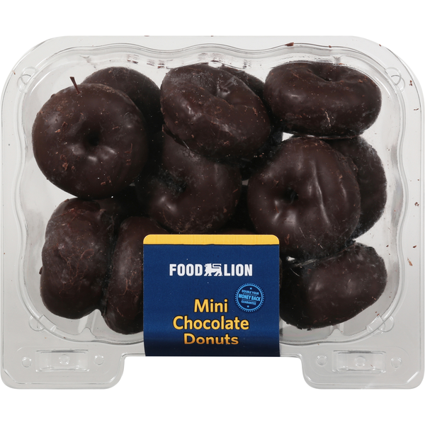 Food Lion Mini Chocolate Donuts