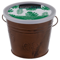 Smart Living Citronella Bucket Candle Dark Red