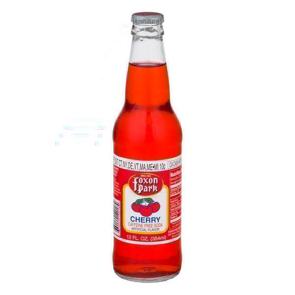 Foxon Park Cherry Soda Caffeine Free