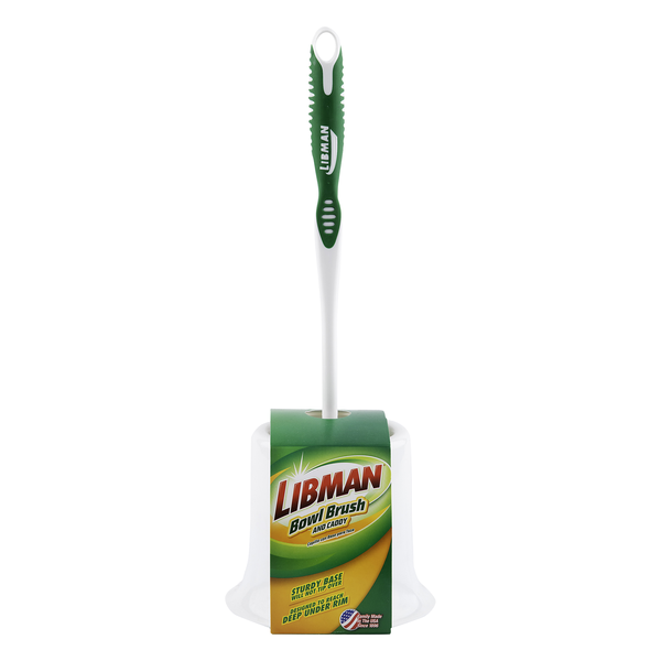 Libman Bowl Brush with Caddy