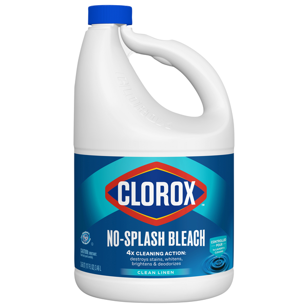 Clorox No-Splash Clean Linen Liquid Bleach