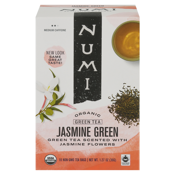 Numi Organic Jasmine Green Tea Bags