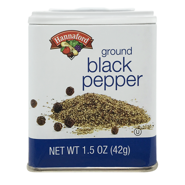 Hannaford Ground Black Pepper