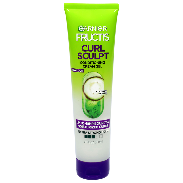 Garnier Fructis Style Curl Sculpt Conditioning Cream Gel Extra Strong Hold