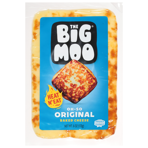 The Big Moo Oh So Original Baked Cheese Block