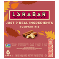 LARABAR Gluten Free Pumpkin Pie Fruit & Nut Bars - 6 ct