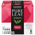 Pure Leaf Raspbery Sparkling Tea - 6 pk