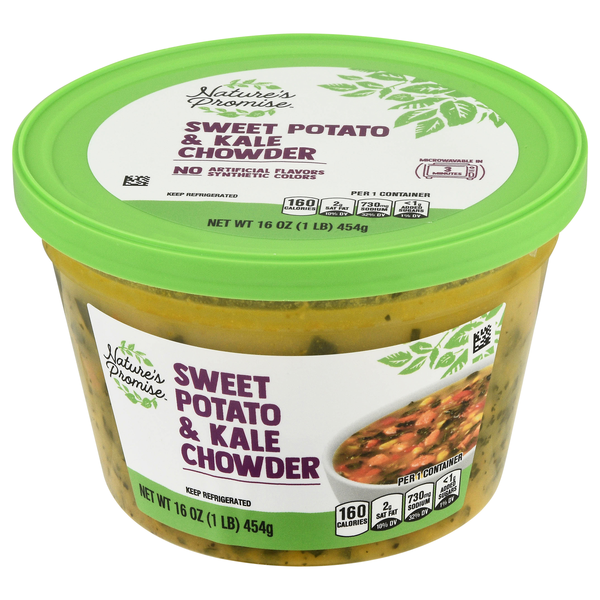 Nature's Promise Sweet Potato & Kale Chowder Refrigerated