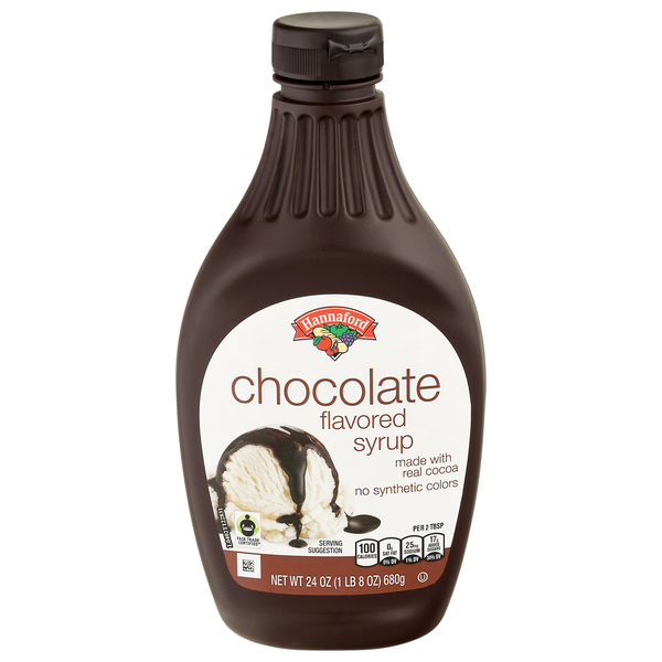 Hannaford Chocolate Flavored Syrup