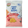 Earth's Best Organic Melty Hoops Strawberries + Mangoes Puffed Corn Snack