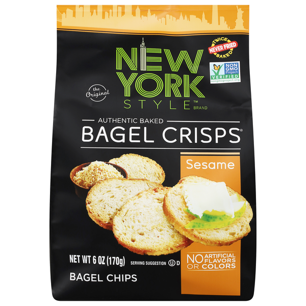Save on New York Style Bagel Chips Sesame Order Online Delivery Stop