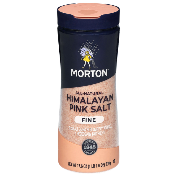Morton All Natural Fine Himalayan Pink Salt