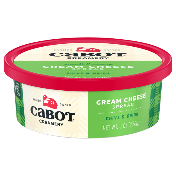 Cabot Creamery Chive & Onion Cream Cheese Spread