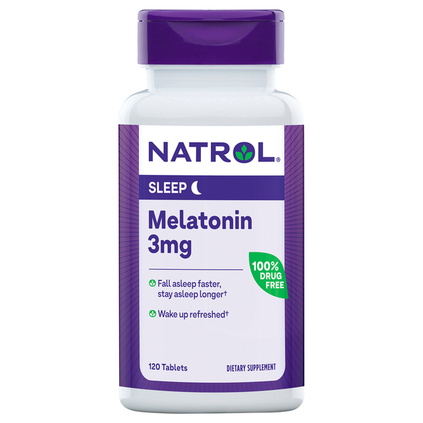 Natrol Melatonin Sleep Aid 3 mg Tablets