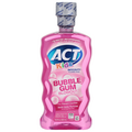 ACT Kids Alcohol Free Bubble Gum Blowout Anticavity Fluoride Rinse