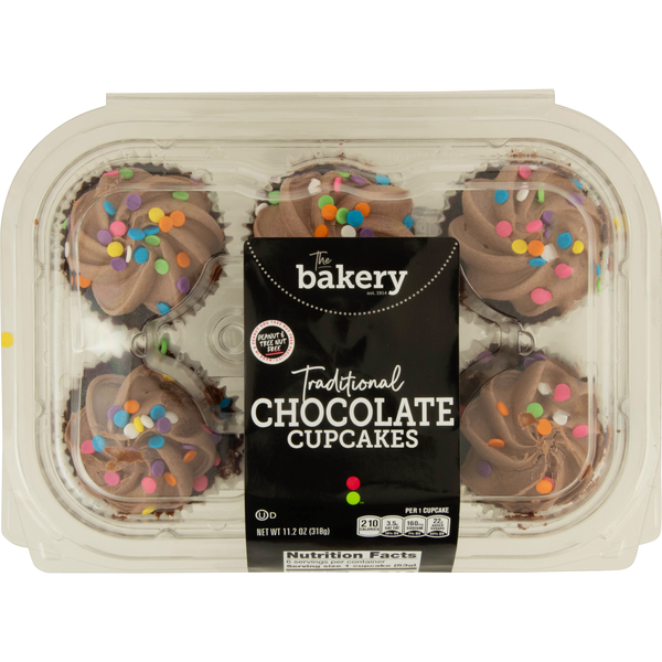 Stop & Shop The Bakery Traditional Chocolate Cupcakes