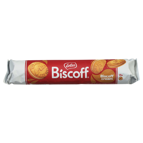 Lotus Biscoff Cream Sandwich Cookies